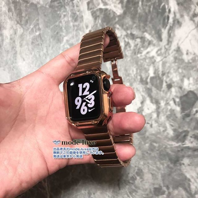 アップルウォッチ バンド Apple watch ベルト CP 40mmの通販 by mode-luxe's shop｜ラクマ