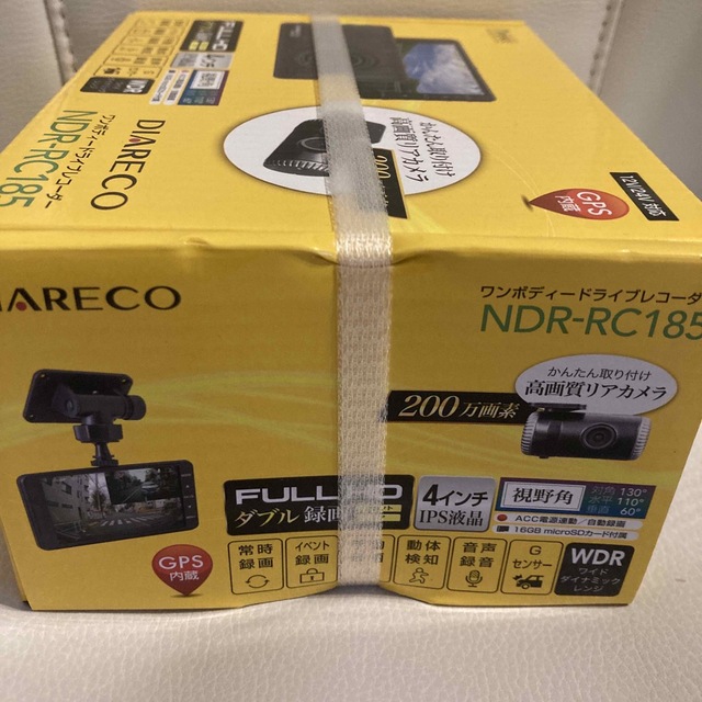 エンプライス ドラレコ NDR-RC185 GPS内蔵 エンプライス ドラレコ NDR-RC185 GPS内蔵