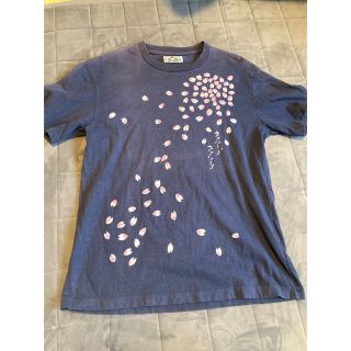 オクラ(OKURA)のオクラ　ハリウッドランチマーケット　Tシャツ 藍染(Tシャツ/カットソー(半袖/袖なし))