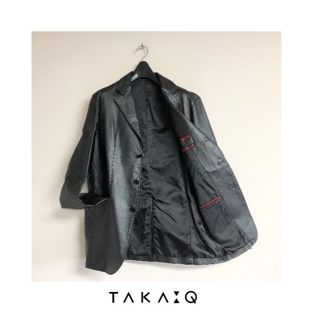 TAKA-Q(タカキュー)の革ジャケット 3ピース メンズ 本革 TAKA-Q タカキュー L USED メンズのジャケット/アウター(レザージャケット)の商品写真