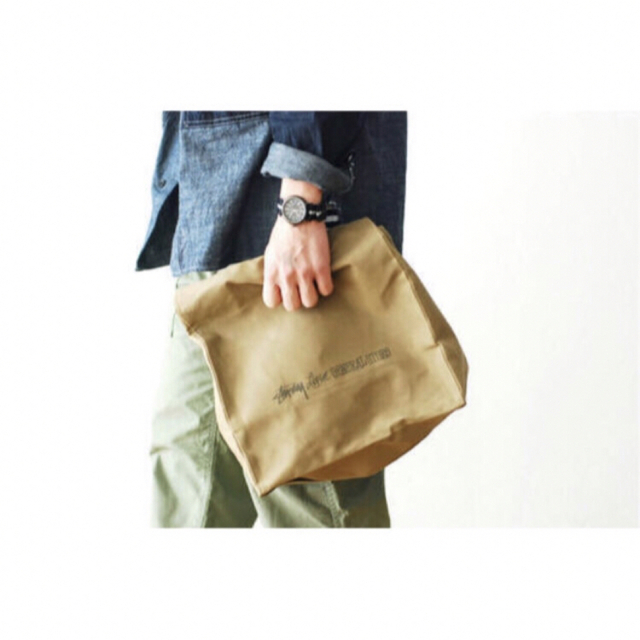 STUSSY Livin GENERAL STORE Brown Bag