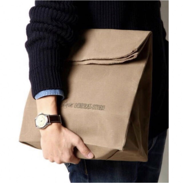 STUSSY Livin GENERAL STORE Brown Bag