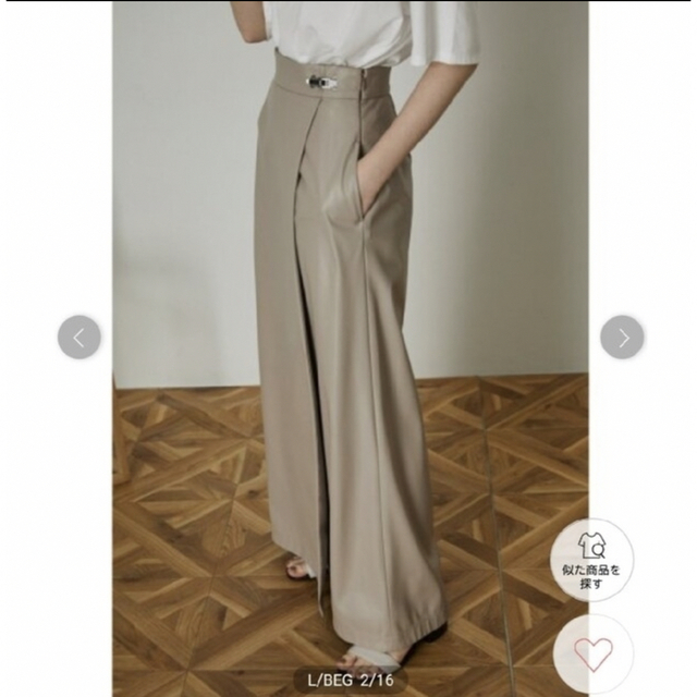 RIM.ARK - RIM.ARK Fake leather wrapの通販 by cocoshop|リムアーク