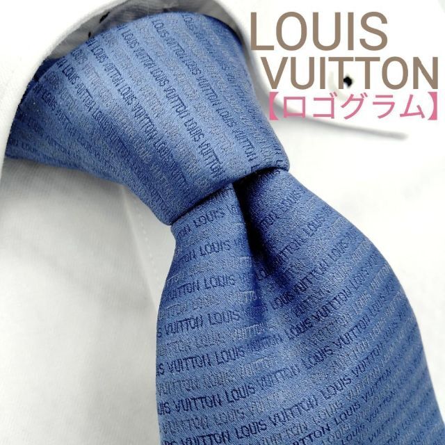 LOUIS VUITTON - ルイヴィトン LOUIS VUITTON ネクタイ ロゴグラム
