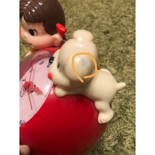 不二家 - ペコちゃん 置き時計 非売品 不二家の通販 by ミル 不二家 - ペコちゃん 置き時計 非売品 不二家の通販 by ミル