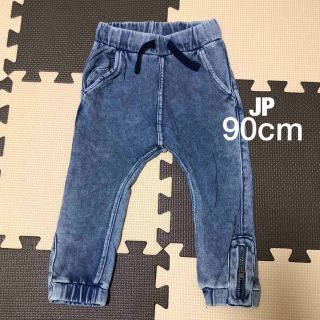 エイチアンドエム(H&M)の【H&M】90cm 12-18month デニム風 裏毛パンツ(パンツ)