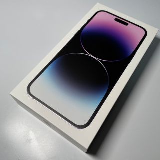 【未開封新品】 iPhone14 Pro Max 128GB ディープパープル(スマートフォン本体)