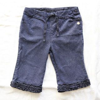 ジャカディ(Jacadi)のジャカディ　jacadi ストレッチパンツ　ネイビー　2A 88cm　フランス(パンツ/スパッツ)