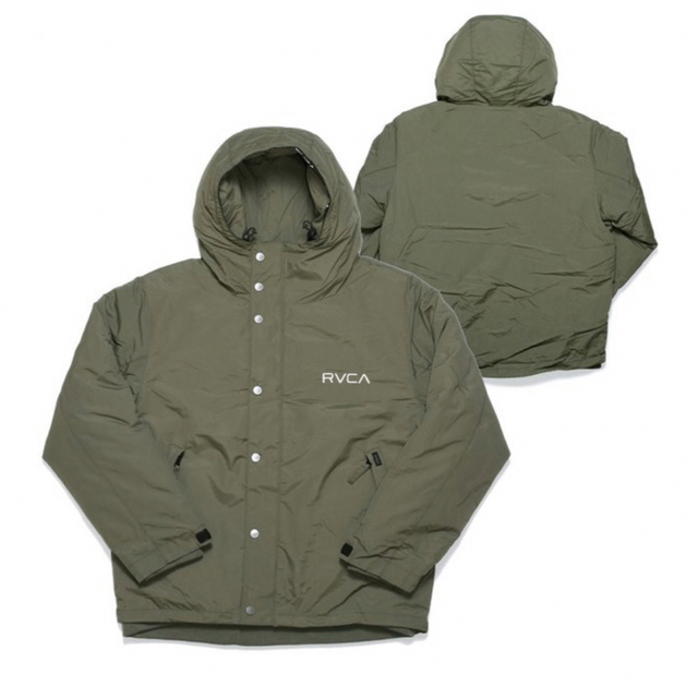 RVCA - ルーカ RVCA PUFFA JACKET モスグリーンの通販 by あわしR｜ルーカならラクマ