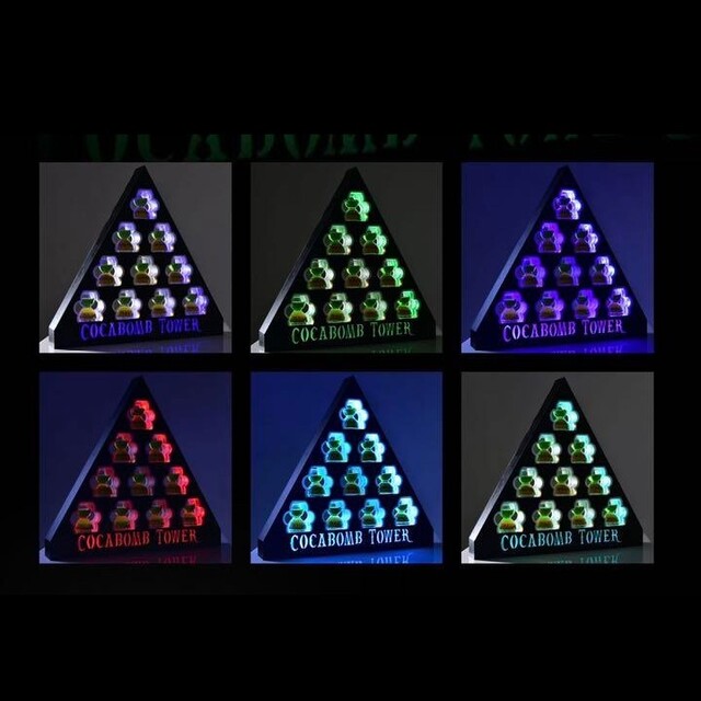セール公式店 レア コカボムタワー LED ディスプレイ ケース ライト
