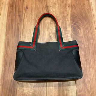 Gucci   グッチ  デニム シェリーライン トートバッグ 黒