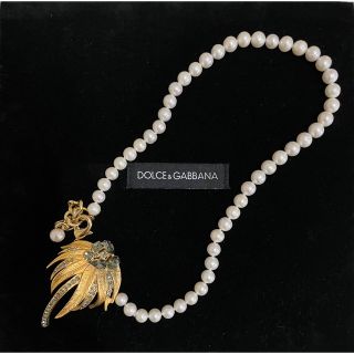 ドルチェアンドガッバーナ(DOLCE&GABBANA)の未使用品✨Dolce&Gabbanaパールネックレス(ネックレス)