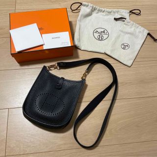 エルメス(Hermes)のエルメス　HERMES   エヴリン tpm   ノアール（ブラック）ゴールド(ショルダーバッグ)