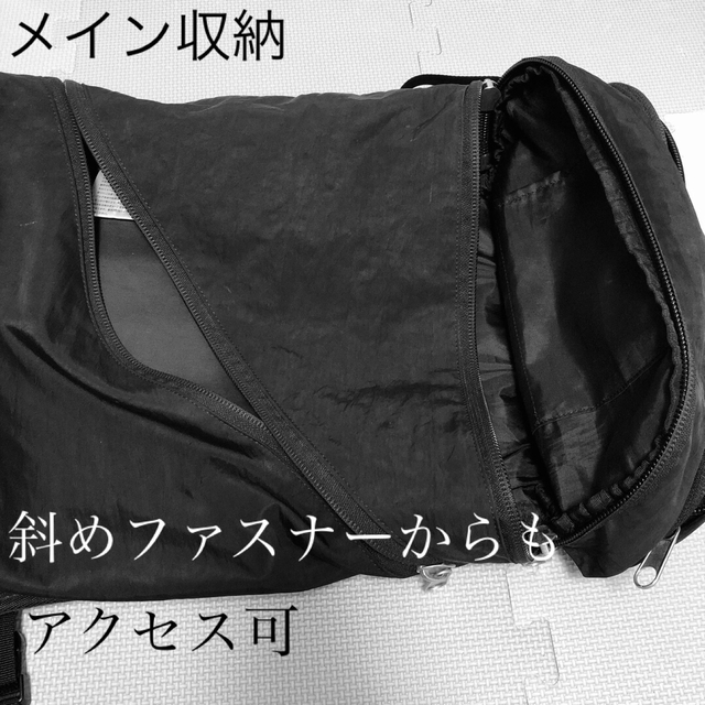 WTW(ダブルティー)の【skm様専用】WTW バックパック 黒 メンズのバッグ(バッグパック/リュック)の商品写真