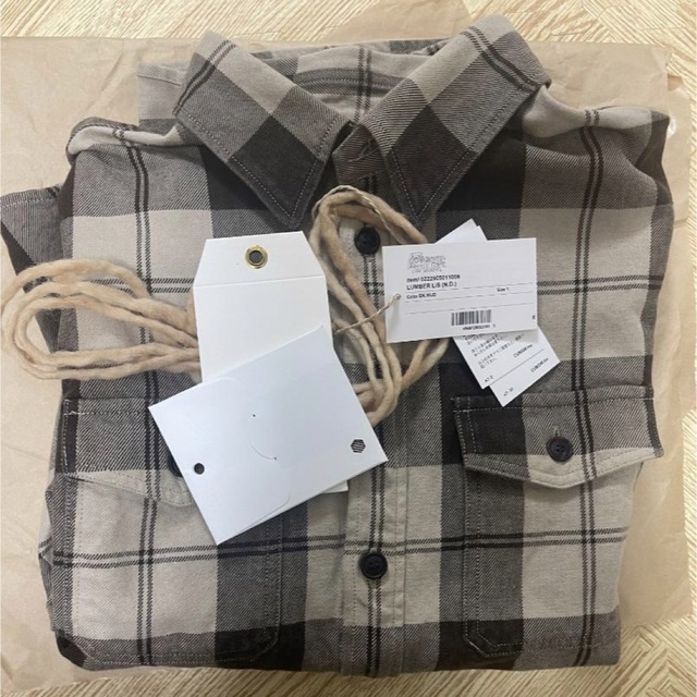 VISVIM - visvim ict LUMBER L/S (N.D.) 1 泥染 MUDの通販 by VISVIM - visvim ict LUMBER L/S (N.D.) 1 泥染 MUDの通販 by