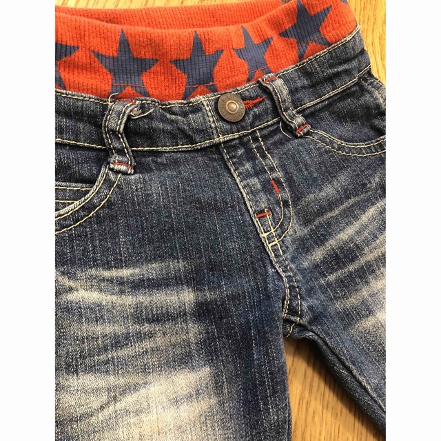 JUNK STORE(ジャンクストアー)のジャンクストアー　デニムパンツ　95㎝ キッズ/ベビー/マタニティのキッズ服男の子用(90cm~)(パンツ/スパッツ)の商品写真