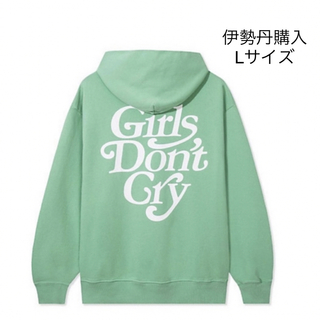 ガールズドントクライ(Girls Don't Cry)のGirl's Don't Cry  Logo Hoodie  ミント L(パーカー)