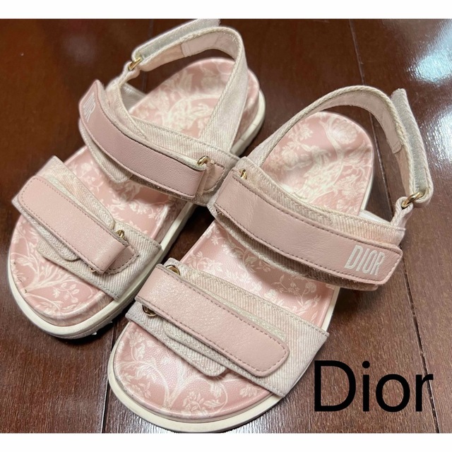 Dior baby サンダル ピンク 特選タイムセール 68.0%OFF