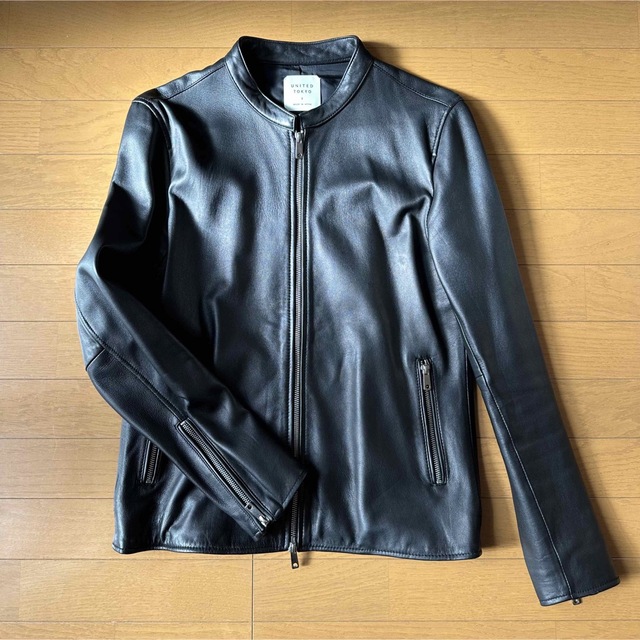 UNITED TOKYO ラムレザーシングルライダース UNITED TOKYO ラムレザーシングルライダース