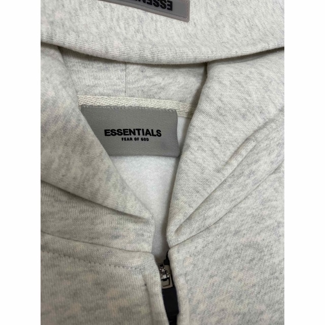 ESSENTIALSエッセンシャルズFULL-ZIP バックロゴ ジップパーカー 7