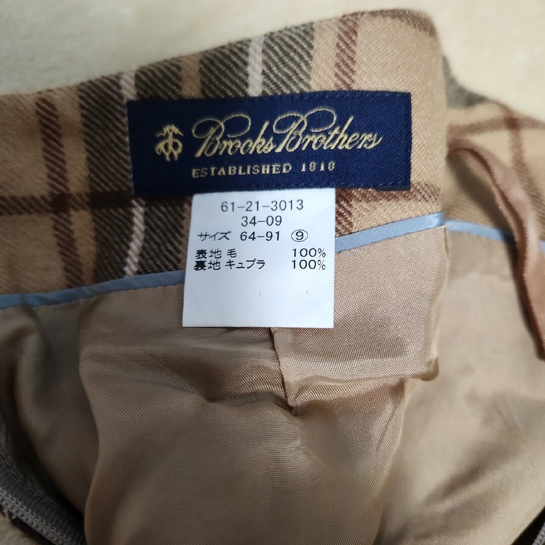 Brooks Brothers(ブルックスブラザース)のBrooks Brothers ブルックスブラザーズ　チェックスカート レディースのスカート(ひざ丈スカート)の商品写真