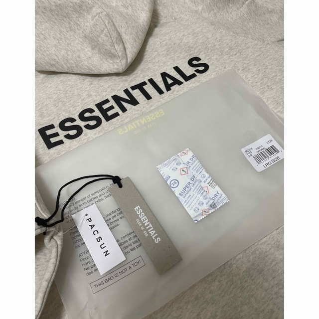 ESSENTIALSエッセンシャルズFULL-ZIP バックロゴ ジップパーカー 9