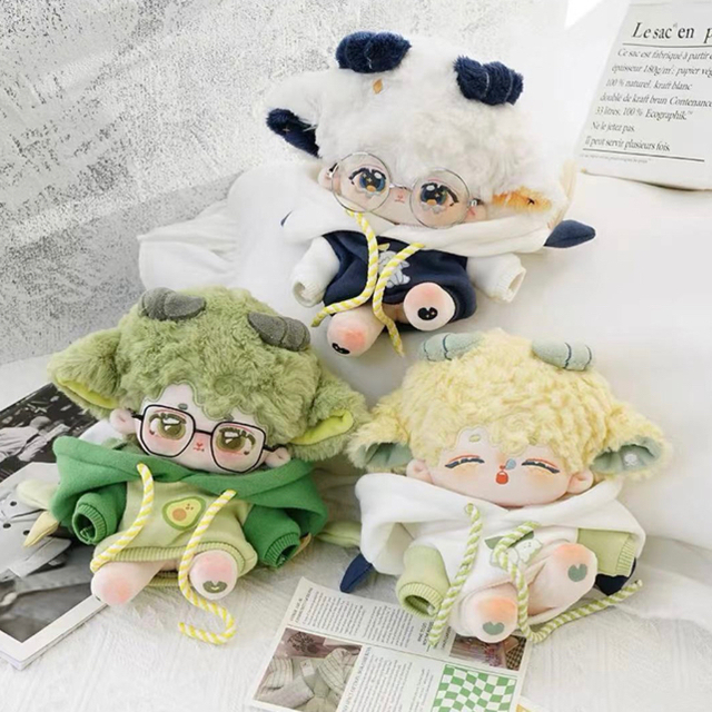10cm 激カワ ぬいぐるみ 烛光小羊 本体+尻尾+耳 着せ替え 無属性 10cm 激カワ ぬいぐるみ 烛光小羊 本体+尻尾+耳 着せ替え 無属性