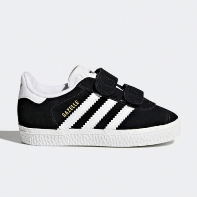 adidas(アディダス)の新品！adidas originals GAZELLE CF Ⅰ Black キッズ/ベビー/マタニティのベビー靴/シューズ(~14cm)(スニーカー)の商品写真