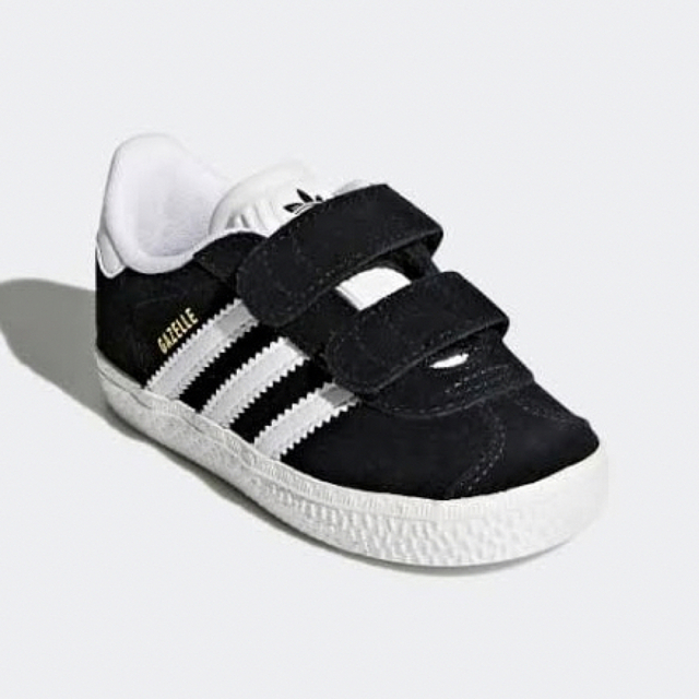 adidas(アディダス)の新品！adidas originals GAZELLE CF Ⅰ Black キッズ/ベビー/マタニティのベビー靴/シューズ(~14cm)(スニーカー)の商品写真