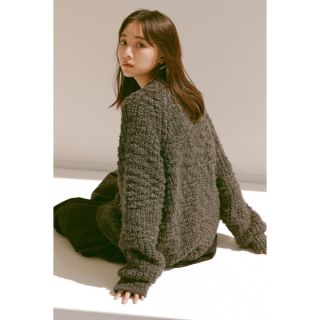 スナイデル(SNIDEL)のRIELLE riche Fancy Yarn Knit Pullover(ニット/セーター)