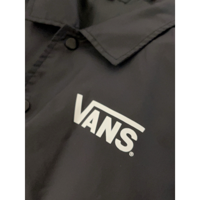 メンズ　VANS ブラック　ナイロンジャケット　size M