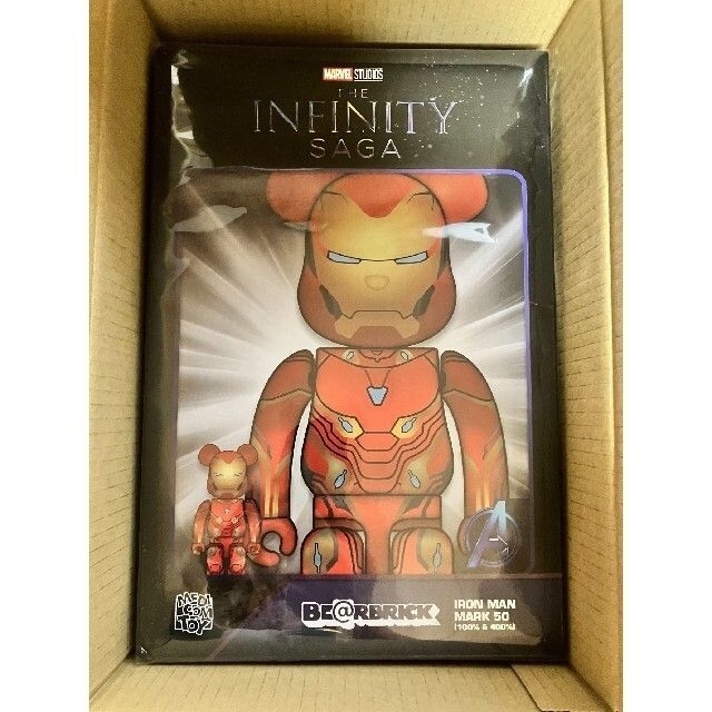 be@rbrick iron man mark 50 400%