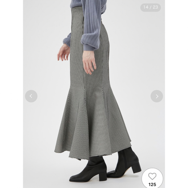 FRAY I.D(フレイアイディー)のチェックマーメイドスカート レディースのスカート(ロングスカート)の商品写真