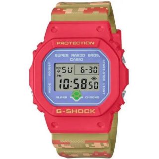 ジーショック(G-SHOCK)のG-SHOCK DW-5600SMB-4JR スーパーマリオブラザーズ コラボ(腕時計(デジタル))