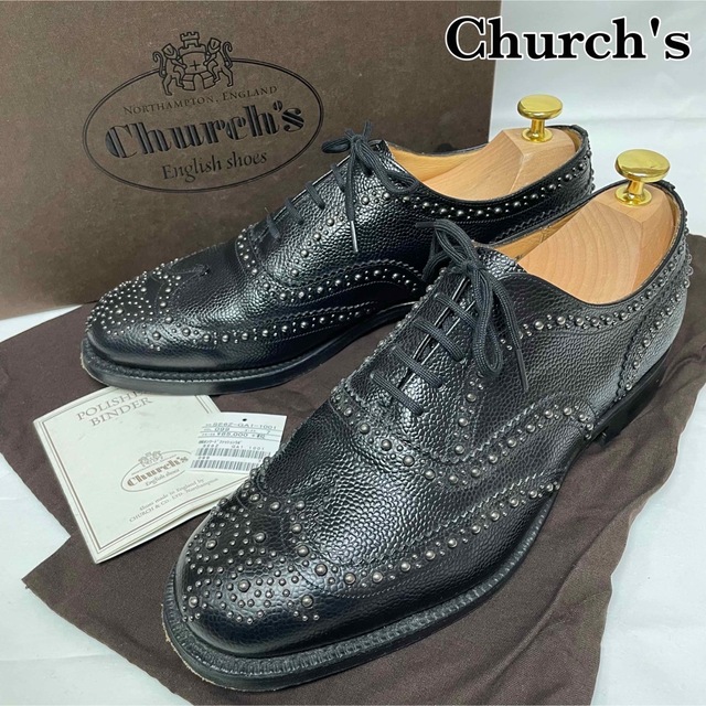 Church's(チャーチ)の【カナブン様専用】Church's BURWOOD バーウッド スタッズ F70 メンズの靴/シューズ(ドレス/ビジネス)の商品写真