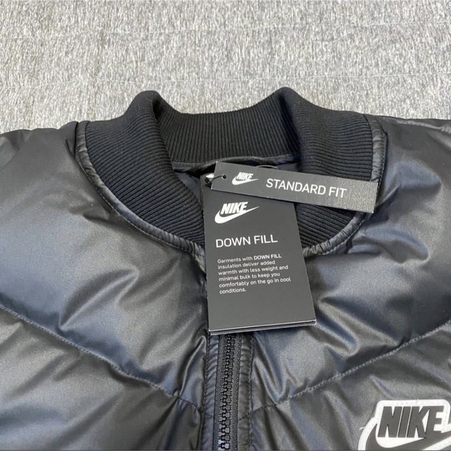 NIKE(ナイキ)のL NIKE ナイキDown Fill ダウン ボンバージャケット 黒 メンズのジャケット/アウター(ダウンジャケット)の商品写真