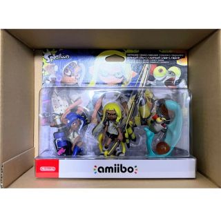 ニンテンドースイッチ(Nintendo Switch)の【新品 未使用品】 スプラトゥーン3  amiibo トリプルセット(ゲームキャラクター)