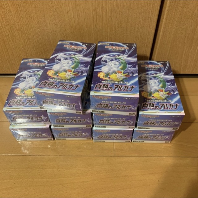 本物の  ポケモン 白熱のアルカナ　10BOX - Box/デッキ/パック