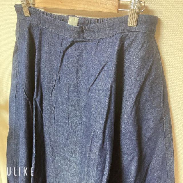 H&M(エイチアンドエム)の❇️A284❇️✴️H&M✴️⚜️ワイドデニムスカート⚜️ レディースのスカート(ロングスカート)の商品写真