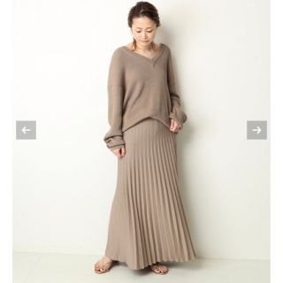 ドゥーズィエムクラス(DEUXIEME CLASSE)の☆Deuxieme Classe☆beauty pleated スカート　38(ロングスカート)