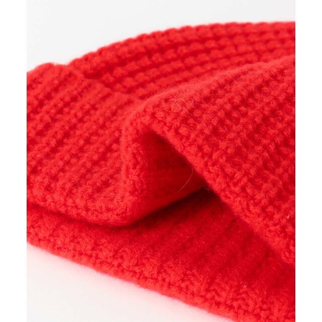 URBAN RESEARCH DOORS(アーバンリサーチドアーズ)の【SCARLET】『別注』ROBERT MACKIE*DOORS Knit Cap レディースの帽子(ニット帽/ビーニー)の商品写真