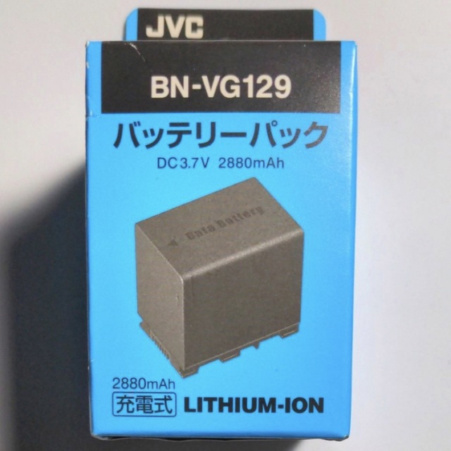 JVC リチウムイオンバッテリー BN-VG129