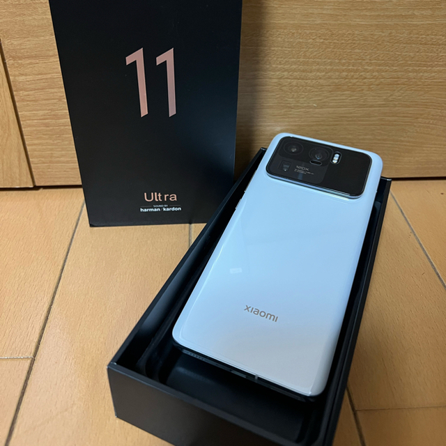 Xiaomi Mi11 Ultra ホワイト 8/256 中国版euROM