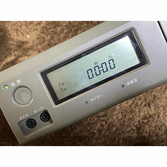 タカコム TAKACOM 3回線音声対応装置 AT-D39S 時間外電話案内 その他