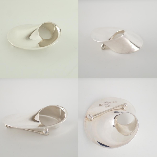 Georg Jensen(ジョージジェンセン)のジョージジェンセン ブローチ レディースのアクセサリー(ブローチ/コサージュ)の商品写真