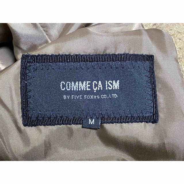 コムサイズム COMME CA ISM 冬服 冬物 コート Mサイズ 3