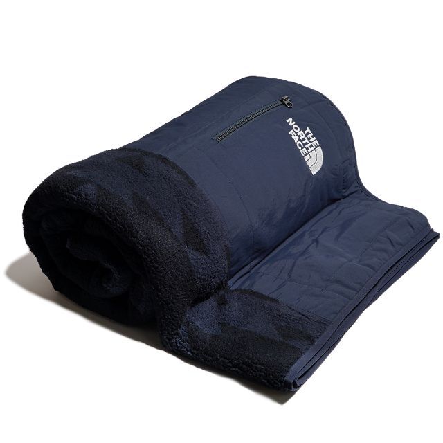 ノースフェイス★フリース ブランケット 毛布 車中泊 キャンプ 海外限定 THE NORTH FACE ノースフェイス ブランケット ブラック 毛布