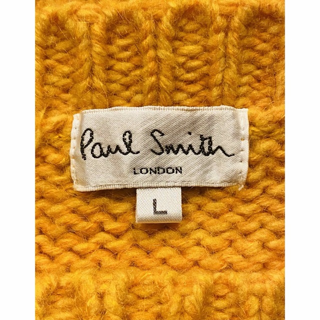 Paul Smith London 肉厚ニット セーター 黄色 L 商品の状態 予約