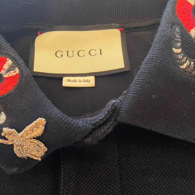 Gucci(グッチ)のGUCCI メンズポロシャツ（XS） メンズのトップス(ポロシャツ)の商品写真