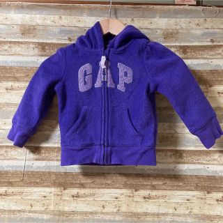 ベビーギャップ(babyGAP)のベビーギャップ パーカー 紫 90cm(ジャケット/上着)